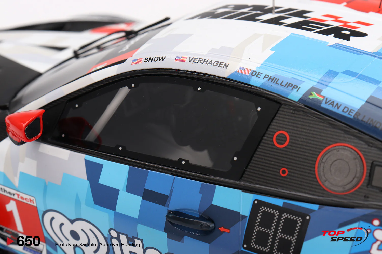 Topspeed BMW M4 GT3 #1 Paul Miller Racing IMSA 2025 IMSA Daytona 24hrs 1:18 - Image 5
