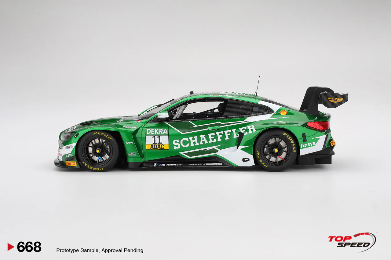 Topspeed BMW M4 GT3 #11 Schubert Motorsport 2025 DTM Zandvoort Green 1:18 - Image 3