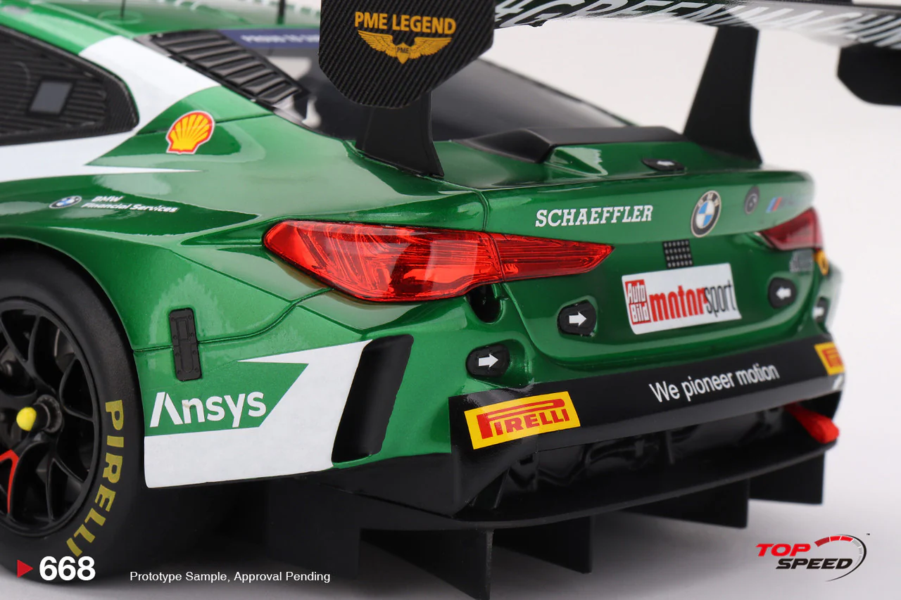 Topspeed BMW M4 GT3 #11 Schubert Motorsport 2025 DTM Zandvoort Green 1:18 - Image 5