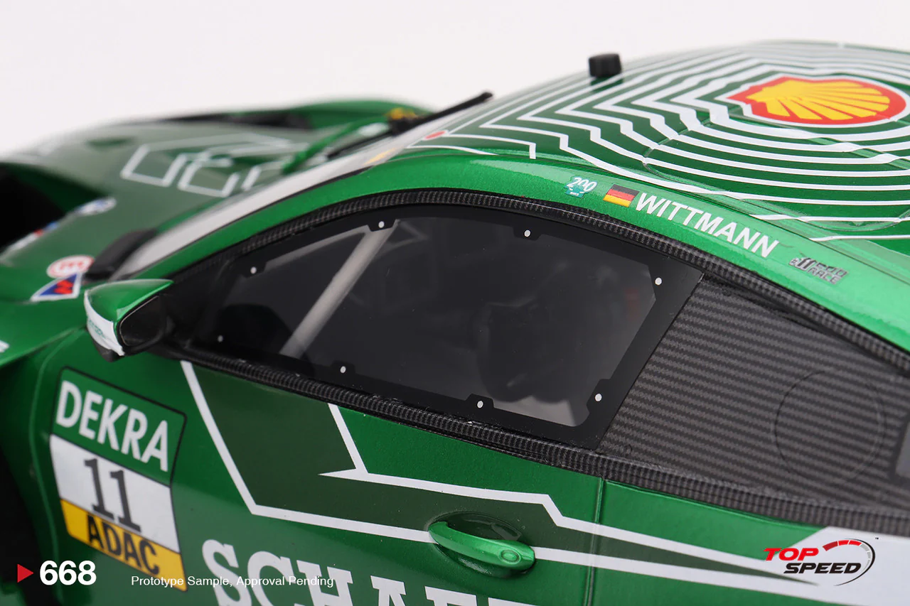 Topspeed BMW M4 GT3 #11 Schubert Motorsport 2025 DTM Zandvoort Green 1:18 - Image 6