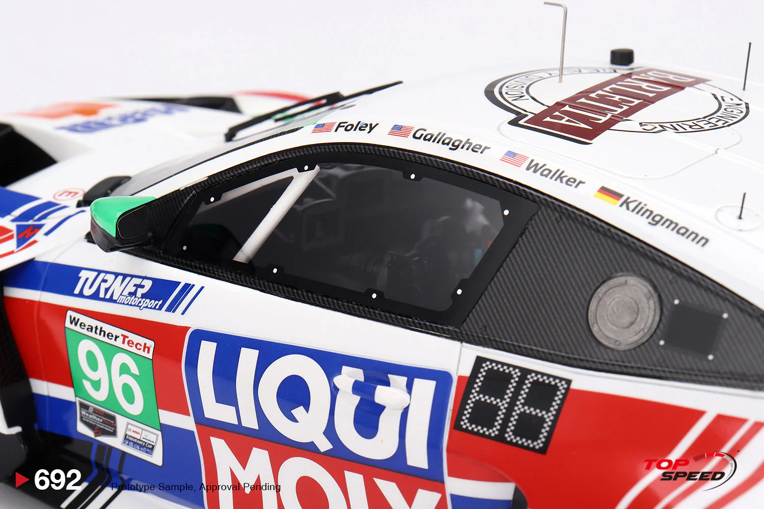 Topspeed BMW M4 GT3 #96 Turner Motorsport IMSA 2025 IMSA Daytona 24hrs 1:18 - Image 5