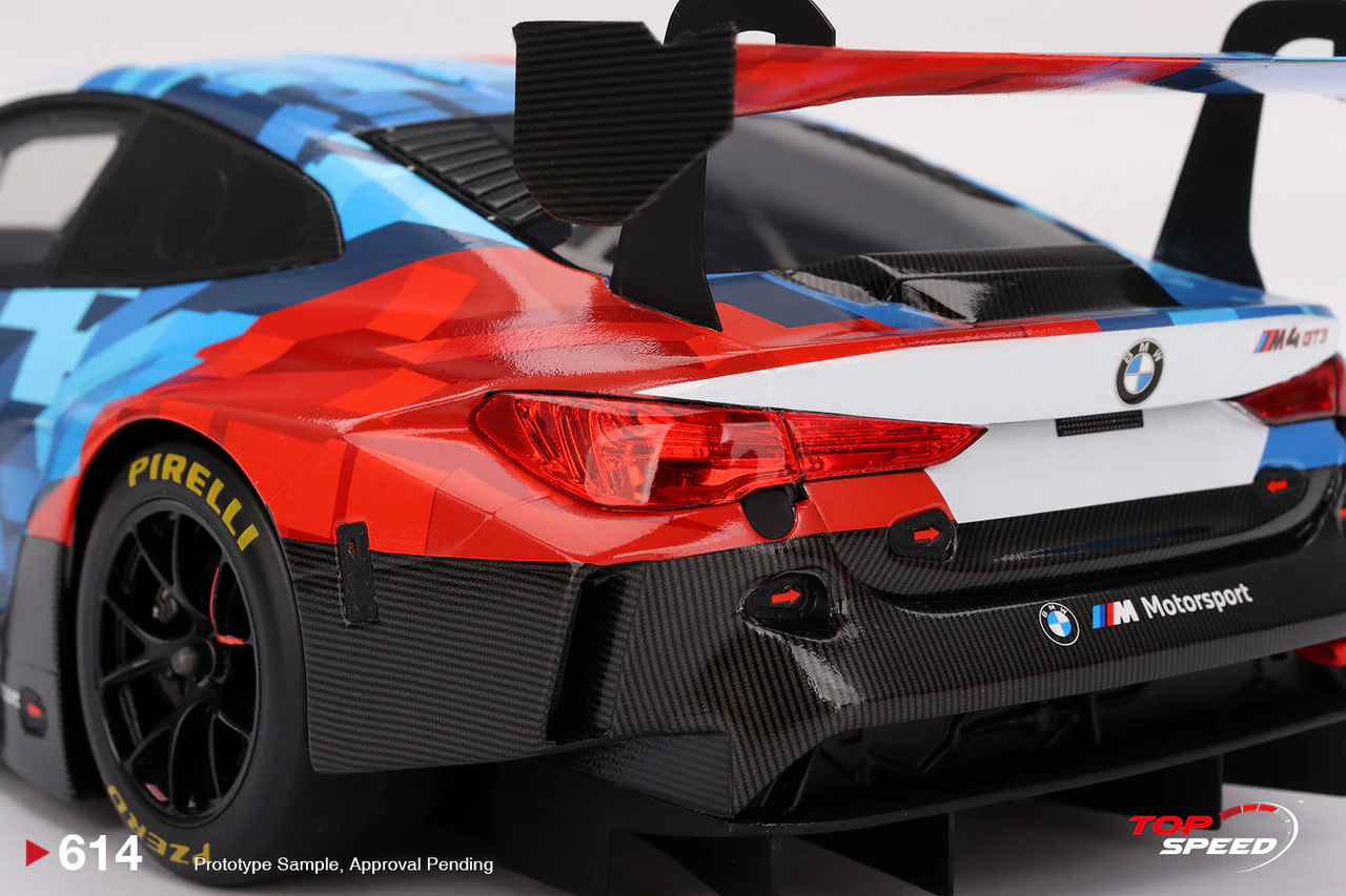 Topspeed BMW M4 GT3 EVO Presentation Model 1:18 - Image 6