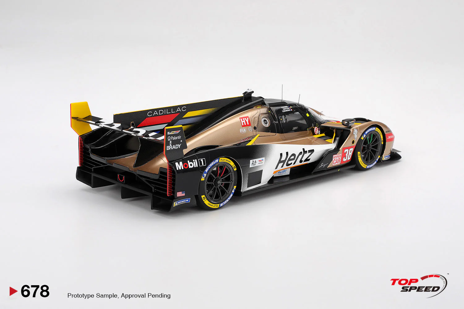 Topspeed Cadillac V-Series.R #38 Cadillac Hertz Team Jota 2025 IMSA Le Mans 24 Hrs 1:18 - Image 2
