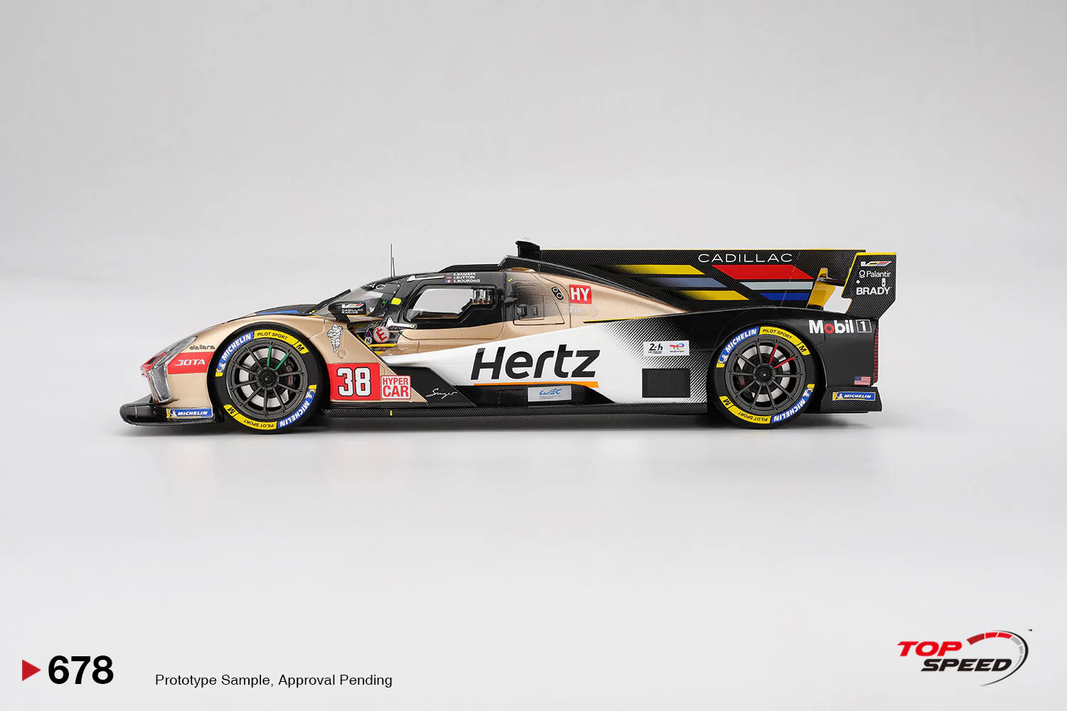 Topspeed Cadillac V-Series.R #38 Cadillac Hertz Team Jota 2025 IMSA Le Mans 24 Hrs 1:18 - Image 3