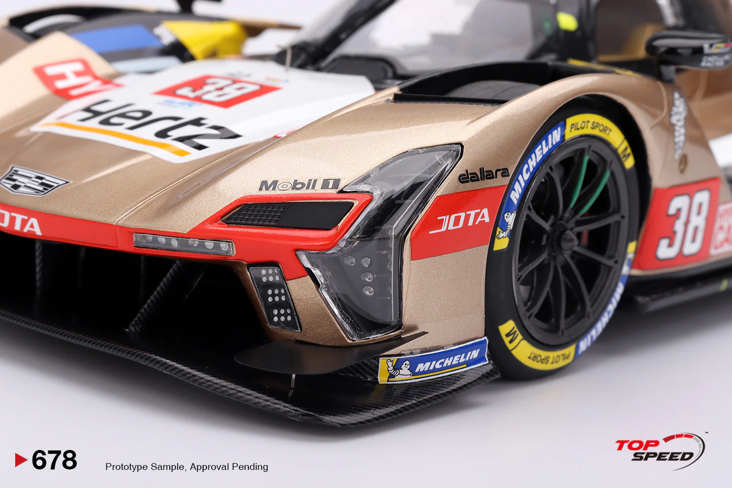Topspeed Cadillac V-Series.R #38 Cadillac Hertz Team Jota 2025 IMSA Le Mans 24 Hrs 1:18 - Image 4