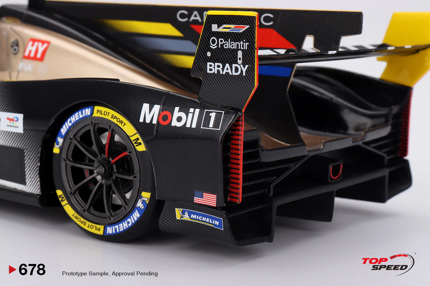 Topspeed Cadillac V-Series.R #38 Cadillac Hertz Team Jota 2025 IMSA Le Mans 24 Hrs 1:18 - Image 6