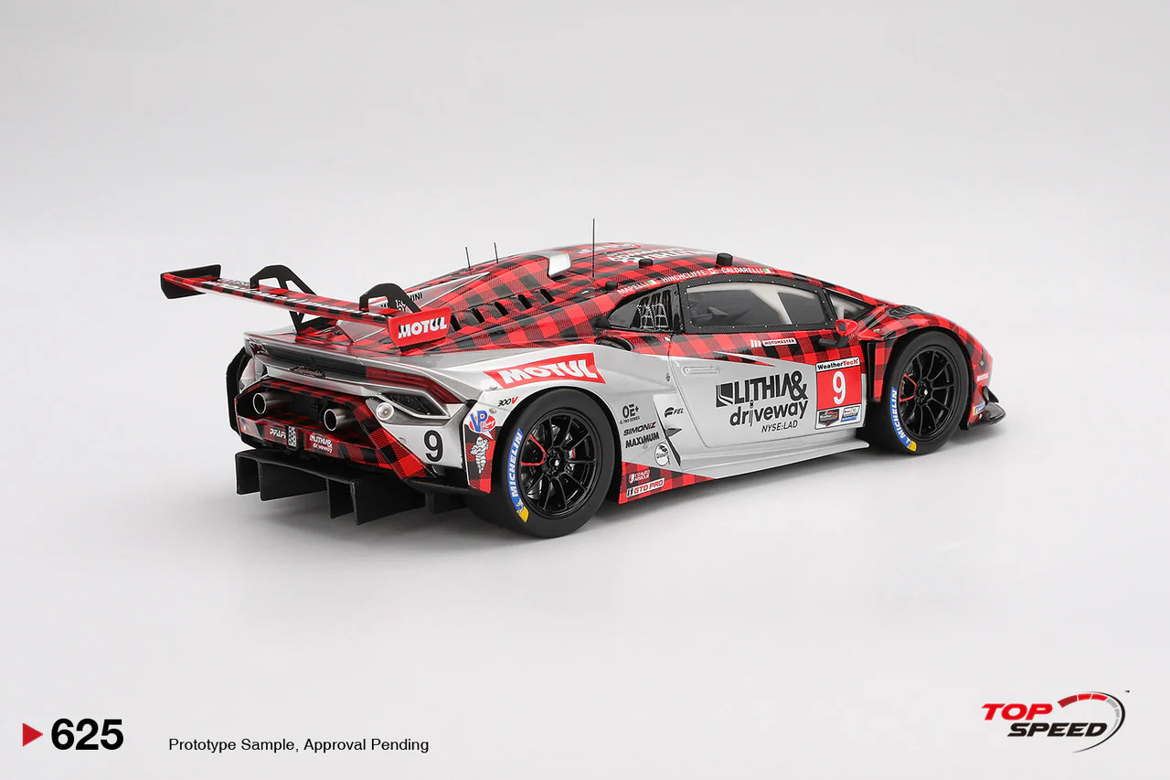 Topspeed Lamborghini Huracan GT3 EVO2 #9 Pfaff Motorsports 12hrs Sebring 2025 1:18 - Image 2