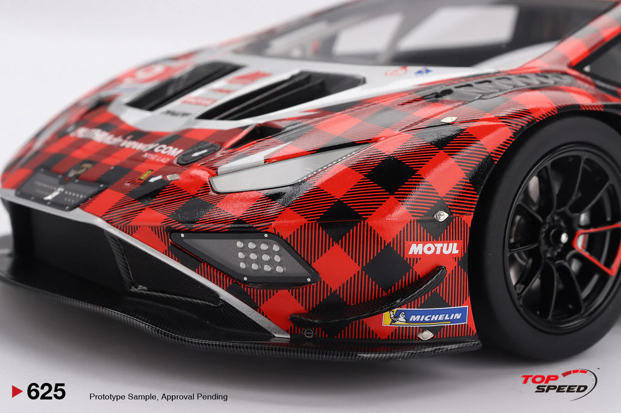 Topspeed Lamborghini Huracan GT3 EVO2 #9 Pfaff Motorsports 12hrs Sebring 2025 1:18 - Image 4