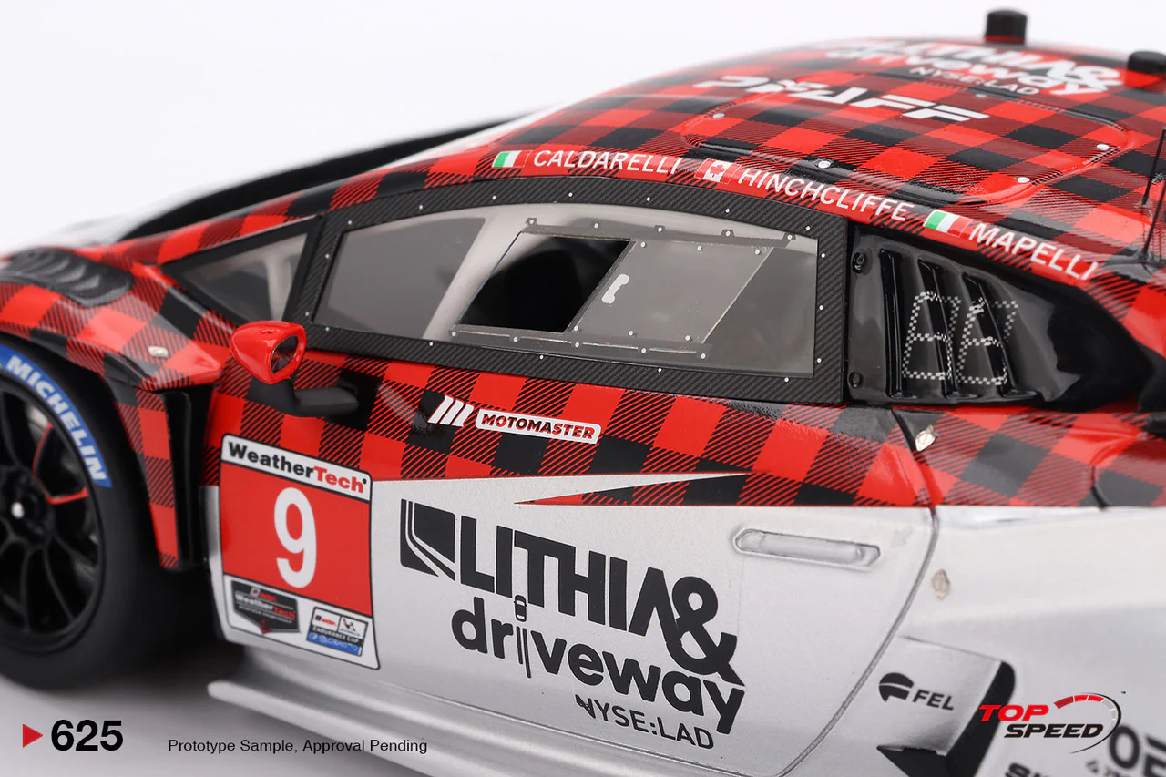 Topspeed Lamborghini Huracan GT3 EVO2 #9 Pfaff Motorsports 12hrs Sebring 2025 1:18 - Image 5
