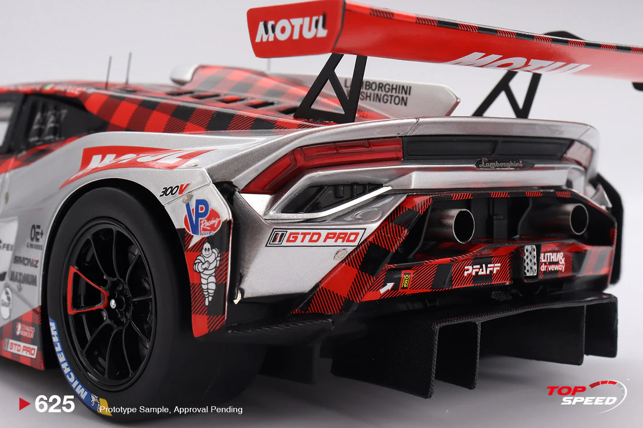 Topspeed Lamborghini Huracan GT3 EVO2 #9 Pfaff Motorsports 12hrs Sebring 2025 1:18 - Image 6