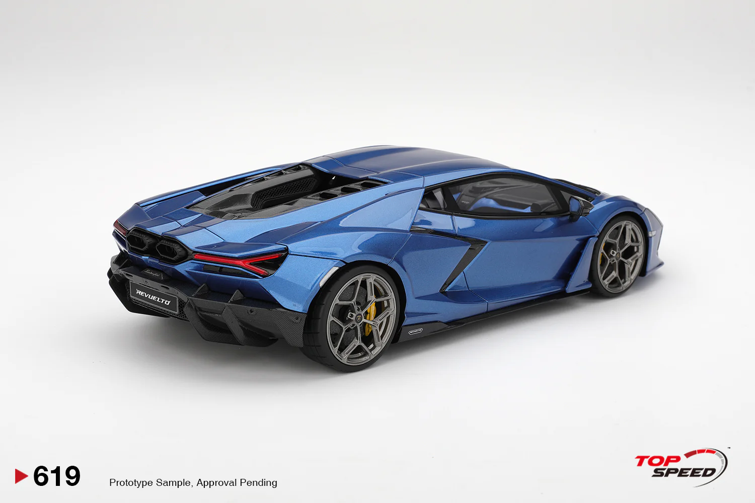 Topspeed Lamborghini Revuelto Blu Eleos (Blue Compassion) 1:18 - Image 2