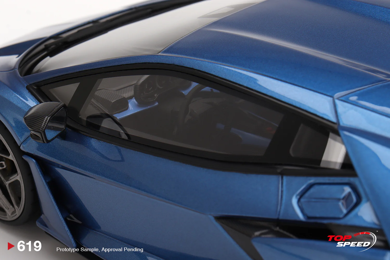Topspeed Lamborghini Revuelto Blu Eleos (Blue Compassion) 1:18 - Image 5