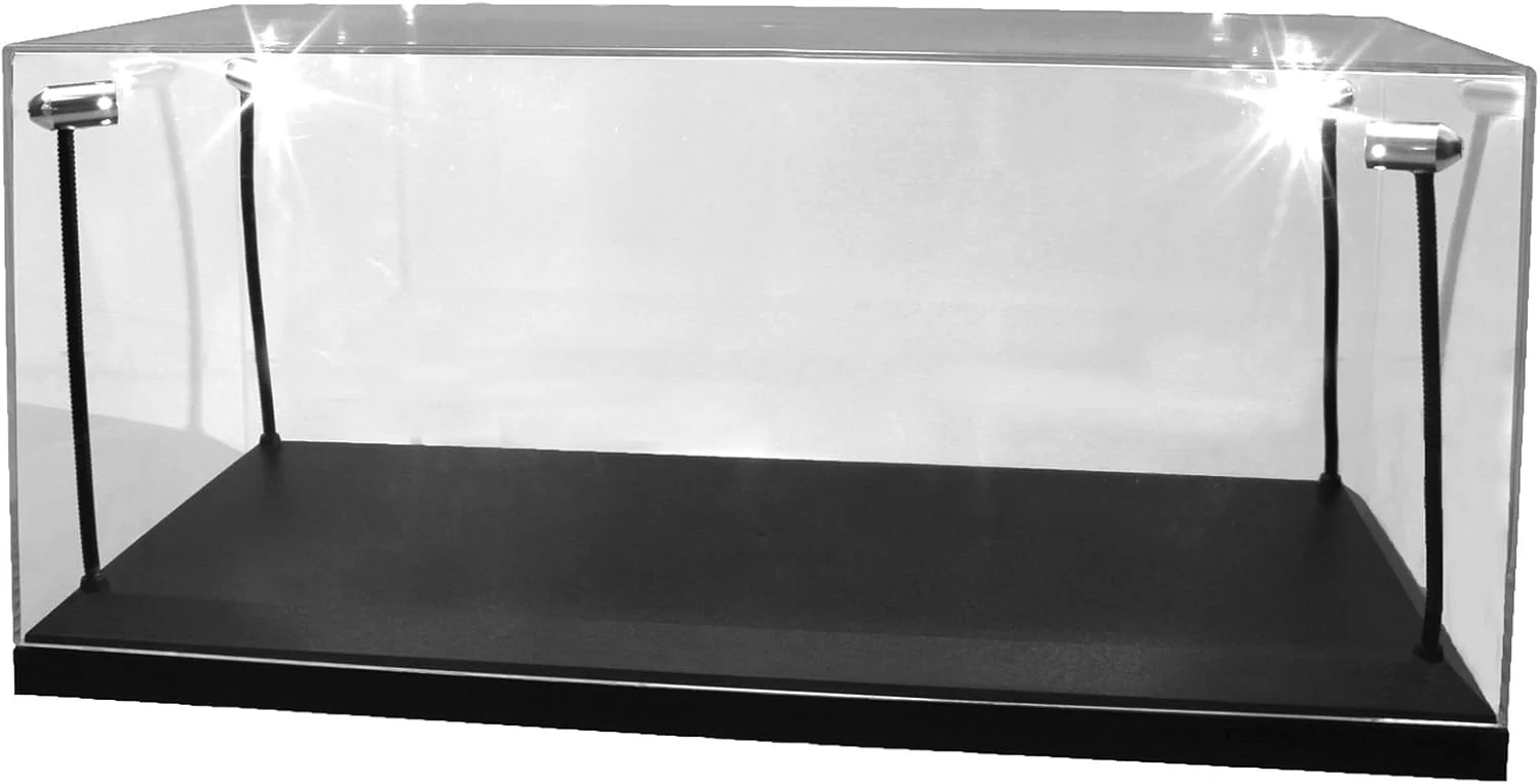 Triple 9 - Accessories - LED Pole Display Case Acrylic with Black Plastic Base 1:18 - Image 2