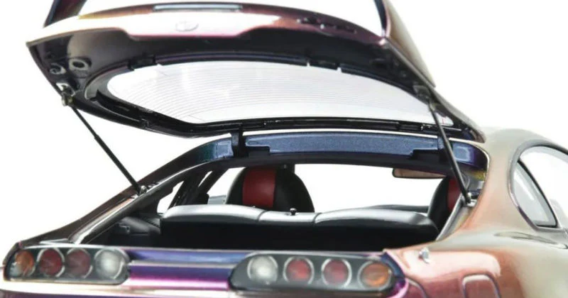 Whelart 1993 Toyota Supra MK4 (A80) Midnight Purple RHD 1:18 - Image 9